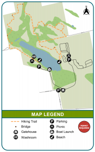 Lake Whittaker Trail Map
